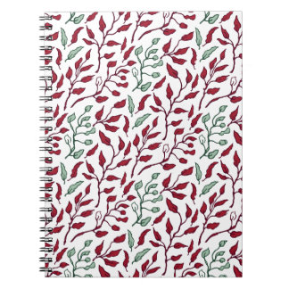 Bloemenspiraalnotitieboekjes voor stijlvol noteren notitieboek