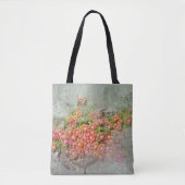 Bloemenspray Schoudertas Tote Bag (Voorkant)