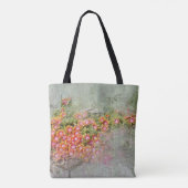 Bloemenspray Schoudertas Tote Bag (Achterkant)