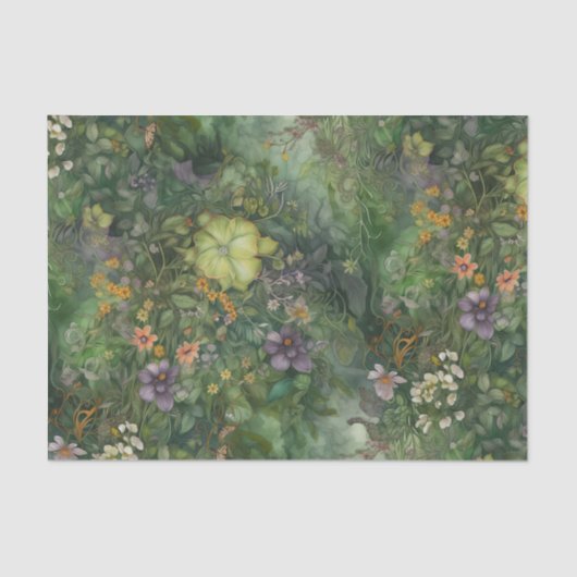 bloemensprookje tissuepapier (Voorkant)