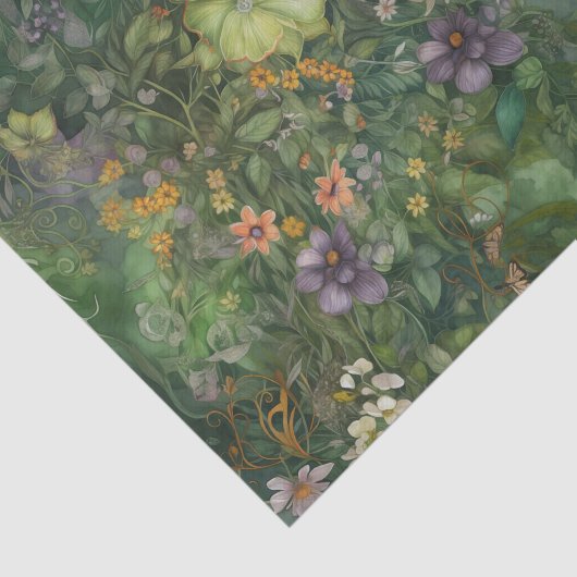 bloemensprookje tissuepapier (Detail)