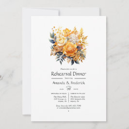Bloemensprookje Trouwrepetitie Dinner Kaart