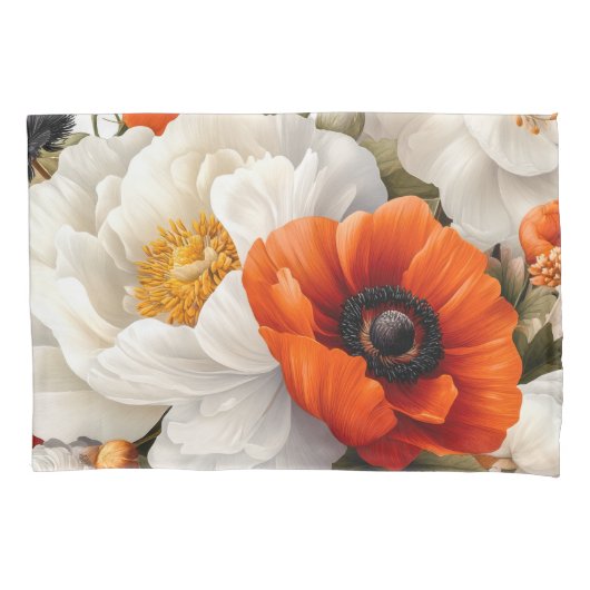 Bloemenstandaard Kussensloop (Voorkant)