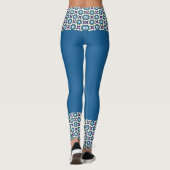 Bloemensterpatroon Leggings (Achterkant)