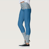 Bloemensterpatroon Leggings (Links)