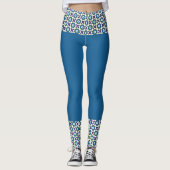 Bloemensterpatroon Leggings (Voorkant)