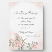 Bloemenstrand 'In Loving Memory' Fotoplaat (voorkant)