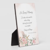 Bloemenstrand ter nagedachtenis fotoplaat (Zijkant)