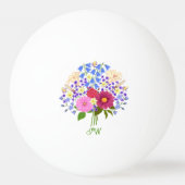 Bloemenstraus Pingpongbal (Voorkant)