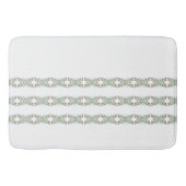 Bloemenstreep grote badmat (Voorkant)