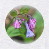 Bloemenstrijkijzer op of klevende Stickers (Design 2)