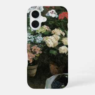 Bloemenstudie van Frederic Bazille, Vintage Kunst iPhone 16 Hoesje