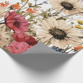 Bloemensublimatie Cadeaupapier (Hoek)