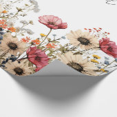 Bloemensublimatie Cadeaupapier (Hoek)