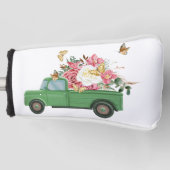 Bloemensublimatie Design Golfheadcover (Voorkant)