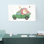 Bloemensublimatie Design Spandoek (Beurs)