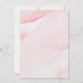 Bloemensurprisefeestuitnodiging Kaart (Achterkant)