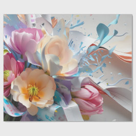 Bloemensymfonie Cadeaupapier