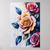 Bloemensymfonie Poster (Voorkant)