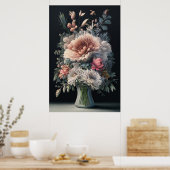 Bloemensymfonie Poster (Keuken)