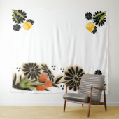 "Bloemensymfonie" Wandkleed (In Situ (horizontaal))