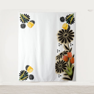 "Bloemensymfonie" Wandkleed