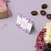 bloementafel bedankkaart