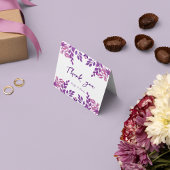 bloementafel bedankkaart