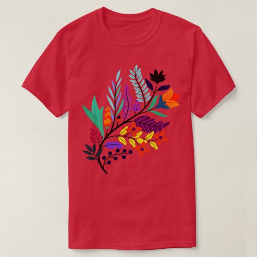 Bloementak 1 t-shirt (Design voorkant)