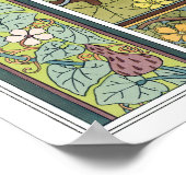  bloementeelt nieuwe groenten, gastronomie poster (Hoek)