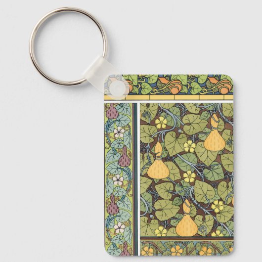  bloementeelt nieuwe groenten, gastronomie sleutelhanger (Voorkant)