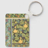  bloementeelt nieuwe groenten, gastronomie sleutelhanger (Achterkant)