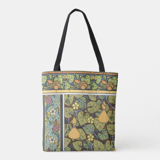  bloementeelt nieuwe groenten, gastronomie tote bag (Achterkant)