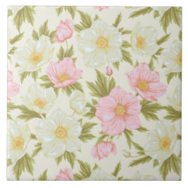  bloementegelpatroon keramische tegel tegeltje