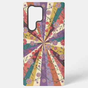 bloementelefooncel, samsung galaxy hoesje