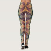 Bloementextuur "Ratti_Creative_Arts" Leggings (Achterkant)