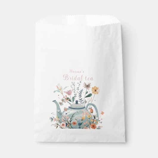 Bloementhee Party Vrijgezellenfeest Bedankzakje (Voorkant)