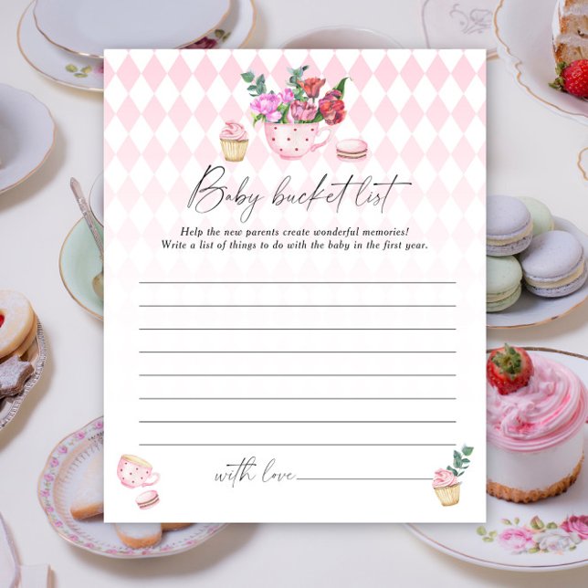 Bloementheefeest - Baby bucket list spel (Creator heeft geüpload)