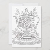 bloementheepot | Kleur je eigen groet (Voorkant)