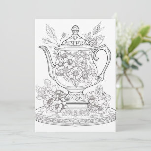 bloementheepot Kleur je eigen groet