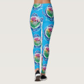 bloementheepot leggings (Achterkant)