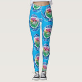 bloementheepot leggings (Voorkant)