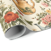   Bloementheepot voor haar Cadeaupapier (Rol Hoek)