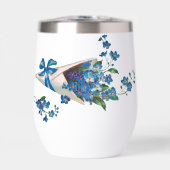 bloementhermische tumbler (Voorkant)