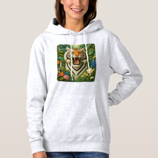 Bloementijger Hoodie (Voorkant)