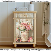 Bloementint & Rustieke Pioenen DA7 Decoupage Tissuepapier