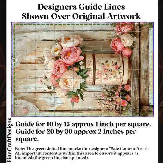  Bloementint & Rustieke Pioenen DA7 Decoupage Tissuepapier