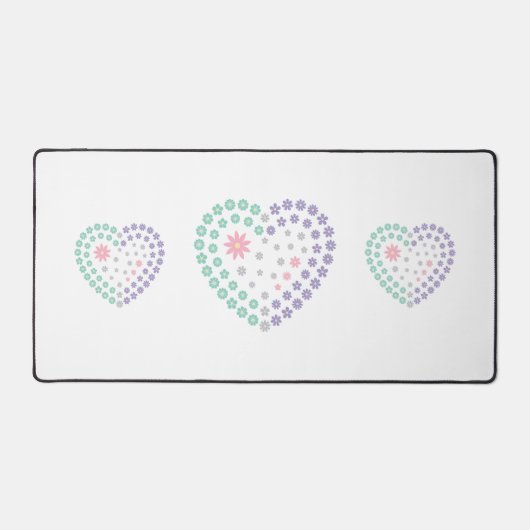 bloementoewijding bureaumat (Voorkant)