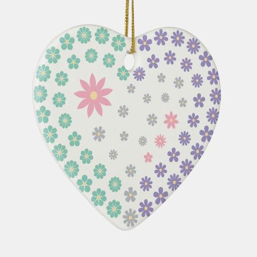 bloementoewijding keramisch ornament (Rechts)