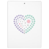 bloementoewijding klembord (Achterkant)